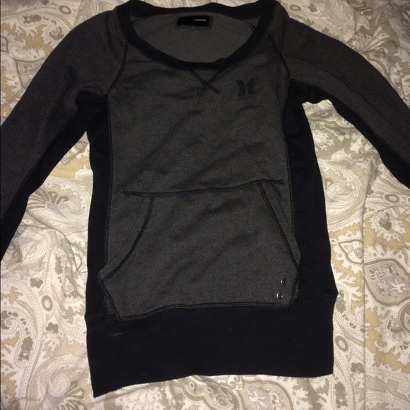 Hurley off the shoulder sweatshirt