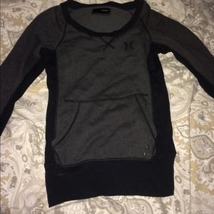 Hurley off the shoulder sweatshirt