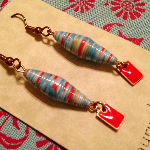 NWOT Handmade Statement Earrings!