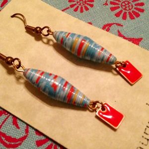 NWOT Handmade Statement Earrings!