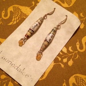 NWOT! Handmade Statement Earrings!