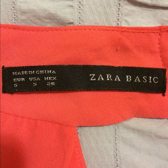 ZARA coral dress - Picture 2 of 4