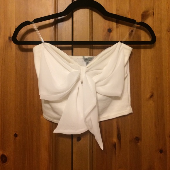 Charlotte Russe strapless shirt