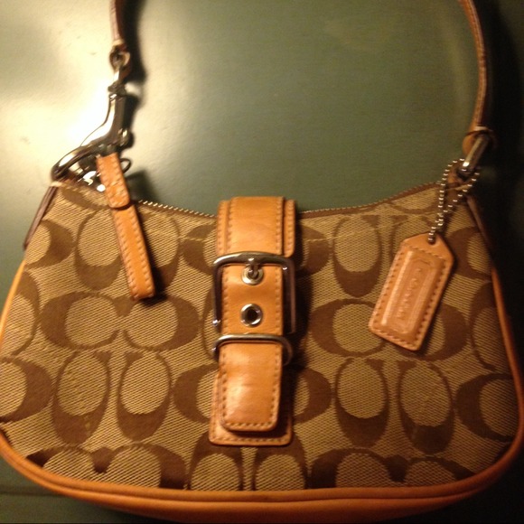 Authentic Coach small handbag