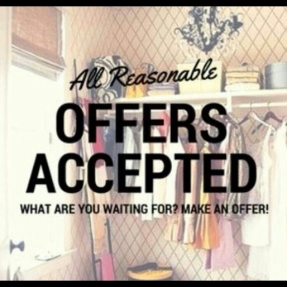 Everything in my closet is negotiable
