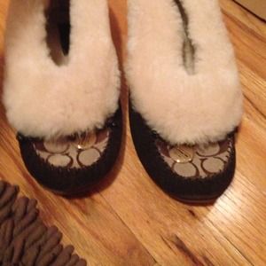 Authentic Coach Moccasins ✨