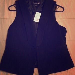 Black Forever 21 Vest