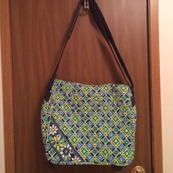 REDUCED Vera Bradley Shoulder Book Bag / Satchel.