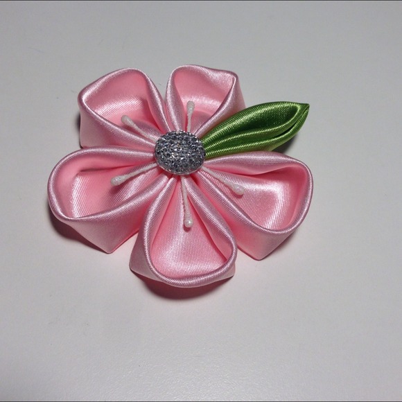 Cherry blossom hair clip/ headband