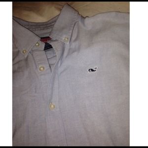 Solid Oxford whale shirt