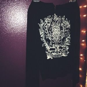 Black zip-up jacket! :)