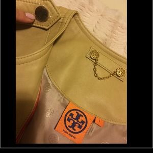 Brand new authentic Tory Burch leather jacket