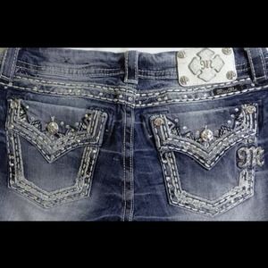 Miss Me jeans size 34 easy boot 31 inseam