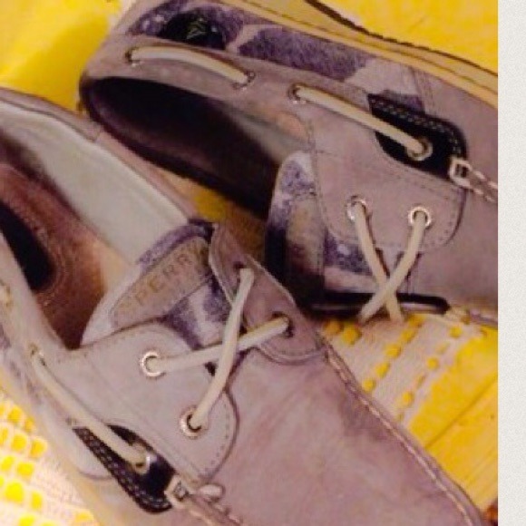 Sperry Shoes - Grey/Black Sperry Top-Sider!
