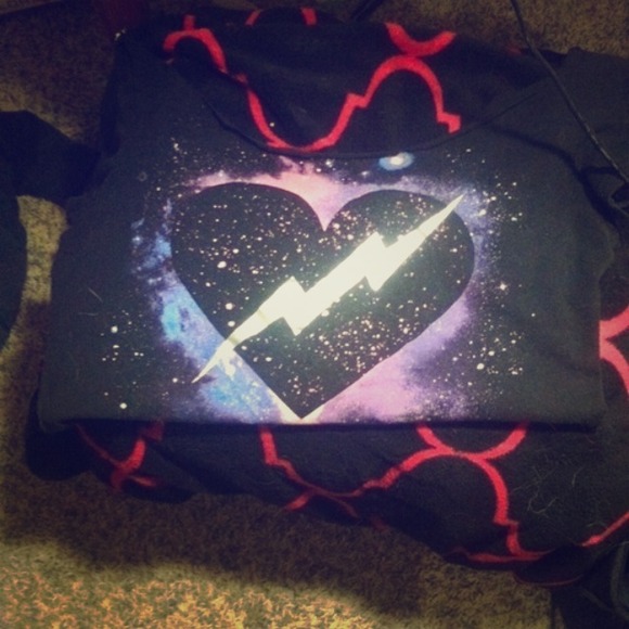 Galaxy crop top