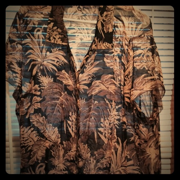 Silk safari shirt