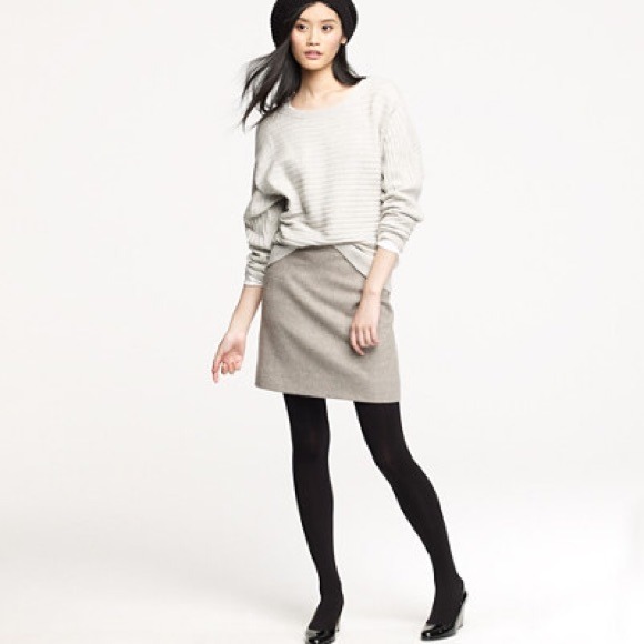 J. Crew Wool Skirt