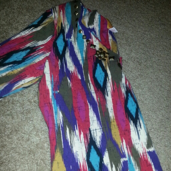 Multi colored top - Picture 3 of 3