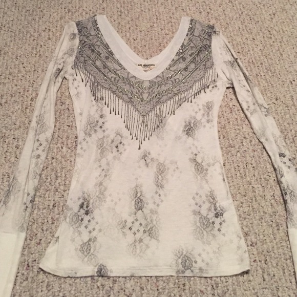 Miss Me Bling Long Sleeve
