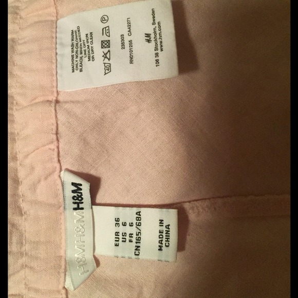 H&M linen skirt - Picture 3 of 3