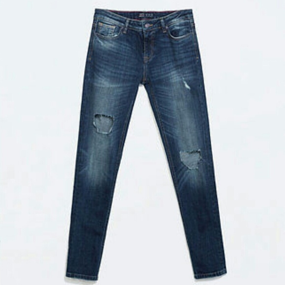 Zara Ripped Jeans
