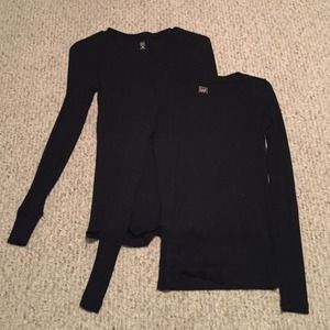 2 Basic Black GAP Long Sleeve