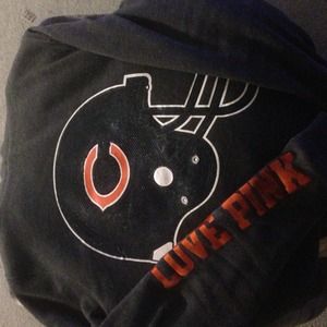 Chicago bears Victoria's Secret pink jacket