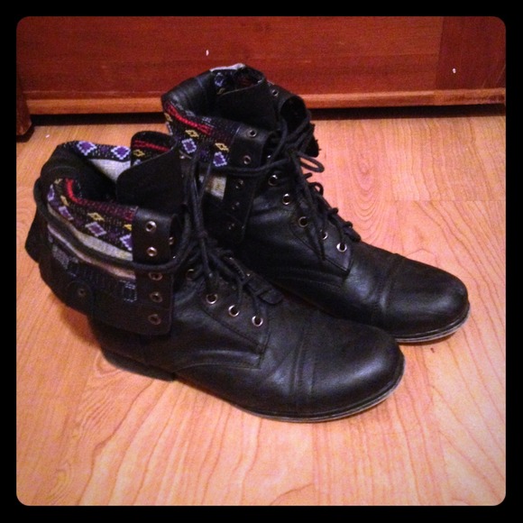 Steve Madden Combat Boots