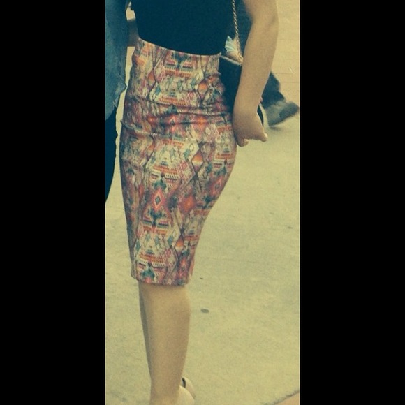 Pencil skirt