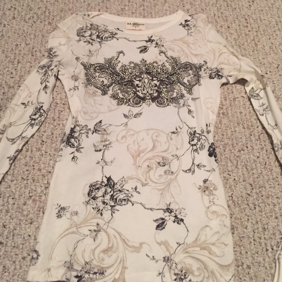 Miss Me Rhinestone Thermal
