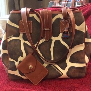 ⚡️REDUCED⚡️Dooney Animal print tote