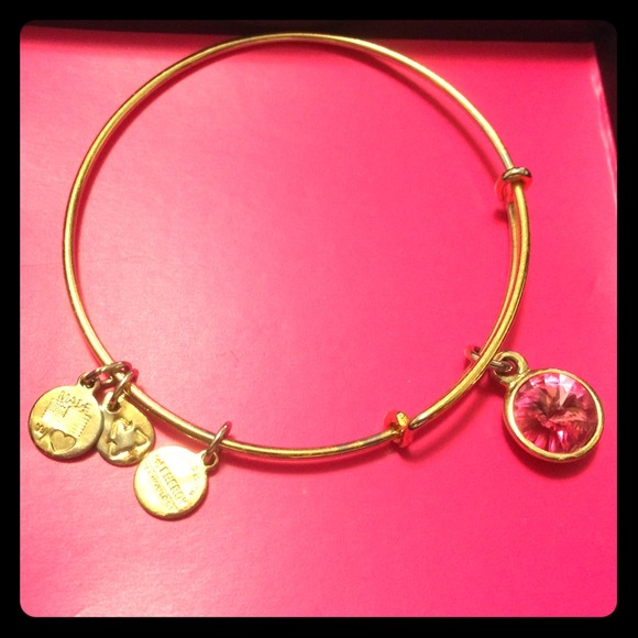 Alex and Ani October Birthstone Bangle