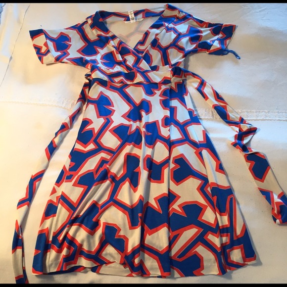 DVF wrap dress