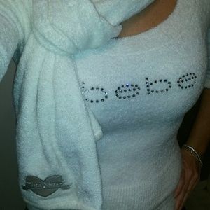 Blingin bebe sweater and scarf