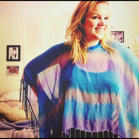 Fringed Poncho