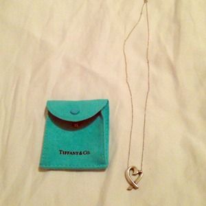 Tiffany's Paloma Picasso loving heart necklace