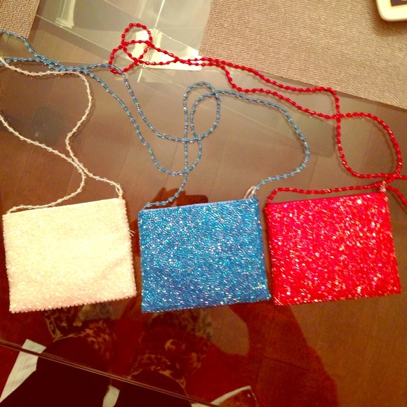 Mini sequin bag.  NWOT
