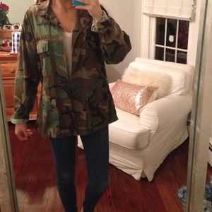 Camo Military Jacket