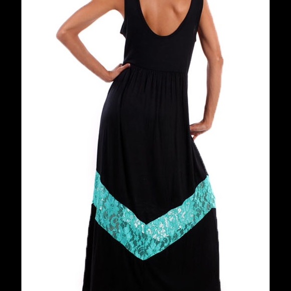 👗color block maxi 💜 $15 bundle add on - Picture 4 of 4