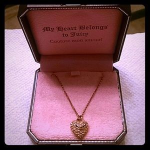 Juicy Couture "My Heart Belongs to Juicy" Necklace