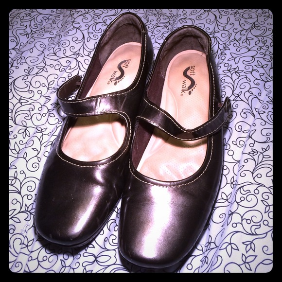 Comfortable Casual Walking Shoes - Metallic Brown - Picture 1 of 3