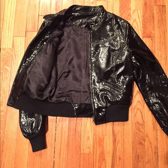 Patent leather jacket - Picture 2 of 2