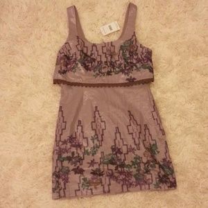 Free people pearl grey dress