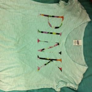 ✨✨SALE!!!✨✨Baby blue tshirt from PINK