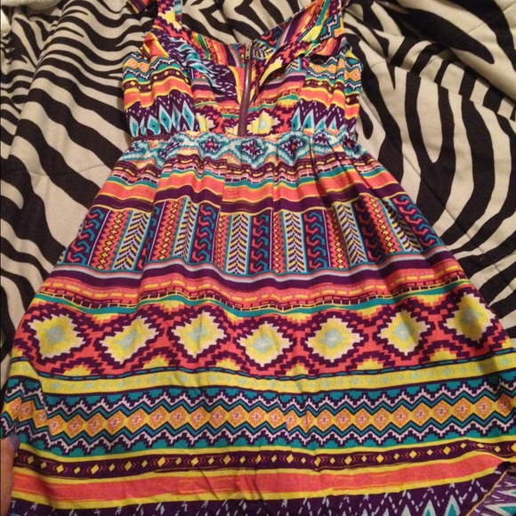 Aztec dress.