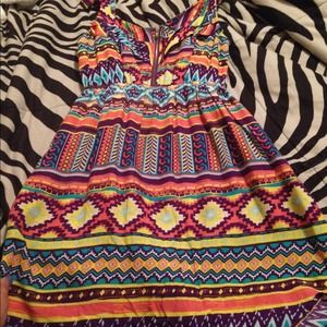 Aztec dress.