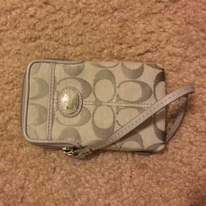 Coach wristlet