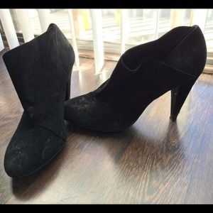 Coach suede bootie