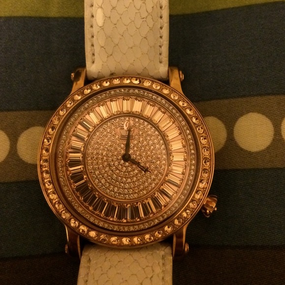 Juicy Couture Rose Gold Queen Couture Watch