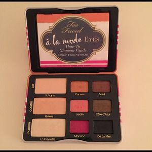 ON HOLD!  LE Too Faced A'la Mode Eyes Palette